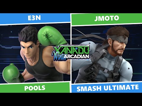 Xanadu Winter Arcadian 2024: Pools - E3N (Little Mac) Vs. Jmoto (Snake) SSBU