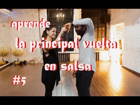 Aprende la Principal "Vuelta"  de SALSA | yopi quintero #5