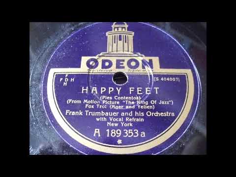 Frank Trumbauer and his Orchestra: Happy feet (New York 1930)