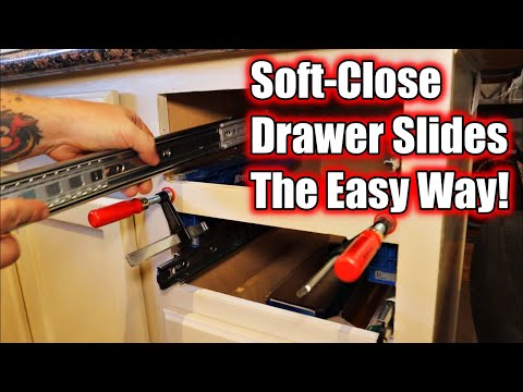 Use THIS When Installing Soft Close Drawer Slides | Full Extension Drawer Slides | USE THIS TOOL!!