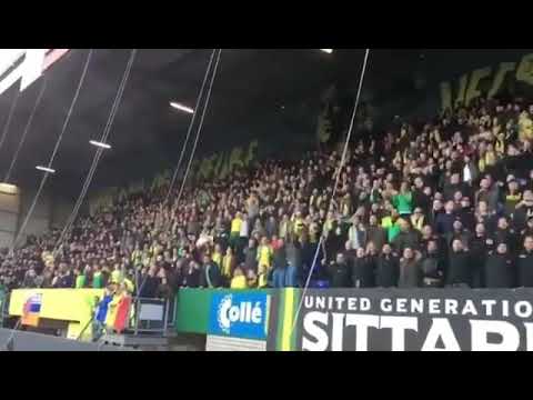 Prachtige beelden Fortuna Sittard supporters na de overwinning op PEC Zwolle  4-11-2018