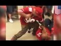 NFL fights: San Francisco 49ERS fans fight in.