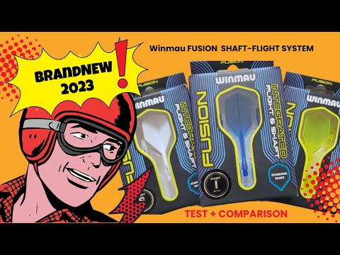 Winmau FUSION  (die Besten?) vs. Target K-Flex vs. Condor AXE | Review + Test | Launch 2023