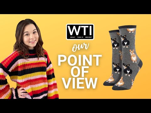 Purple Leopard Women's Crew Socks - WTI product video review