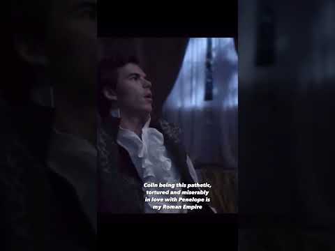 colin being tortured but in a good way | bridgerton | colin and Penelope