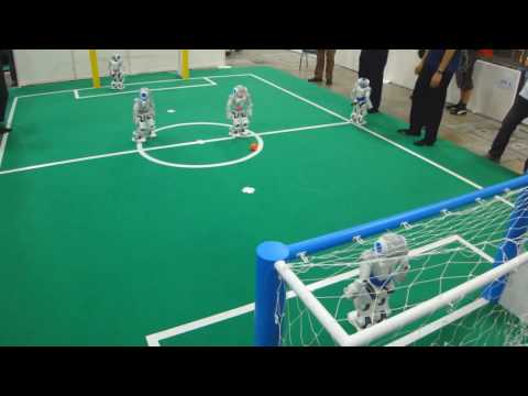 Second half: NimbRo vs Nao-Team HTWK @ RoboCup 2010 Singapore