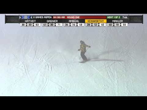 Kenworthy lands first ski switch triple rodeo at X Games