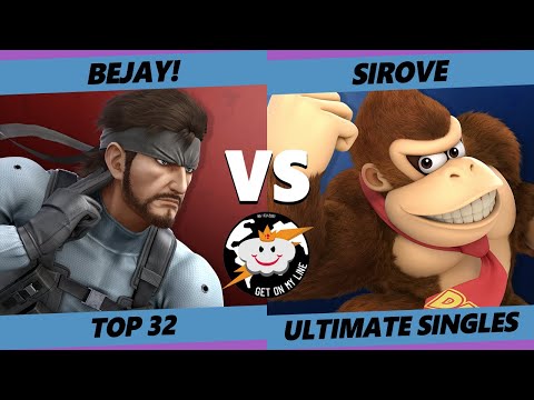GOML Online 2021 Top 32 - BeJay ! (Snake) Vs. Sirove (Donkey Kong) SSBU Ultimate Tournament