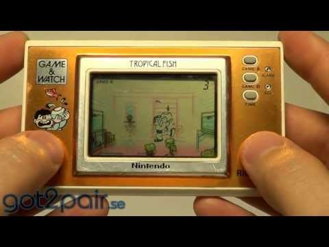 TROPICAL FISH TF-104 - Nintendo Game & Watch