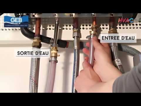 comment remplir circuit eau chauffage