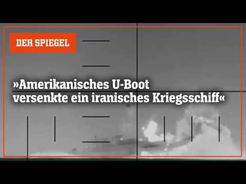 Hegseth bestätigt: U-Boot-Angriff auf iranische Fregatte | DER SPIEGEL