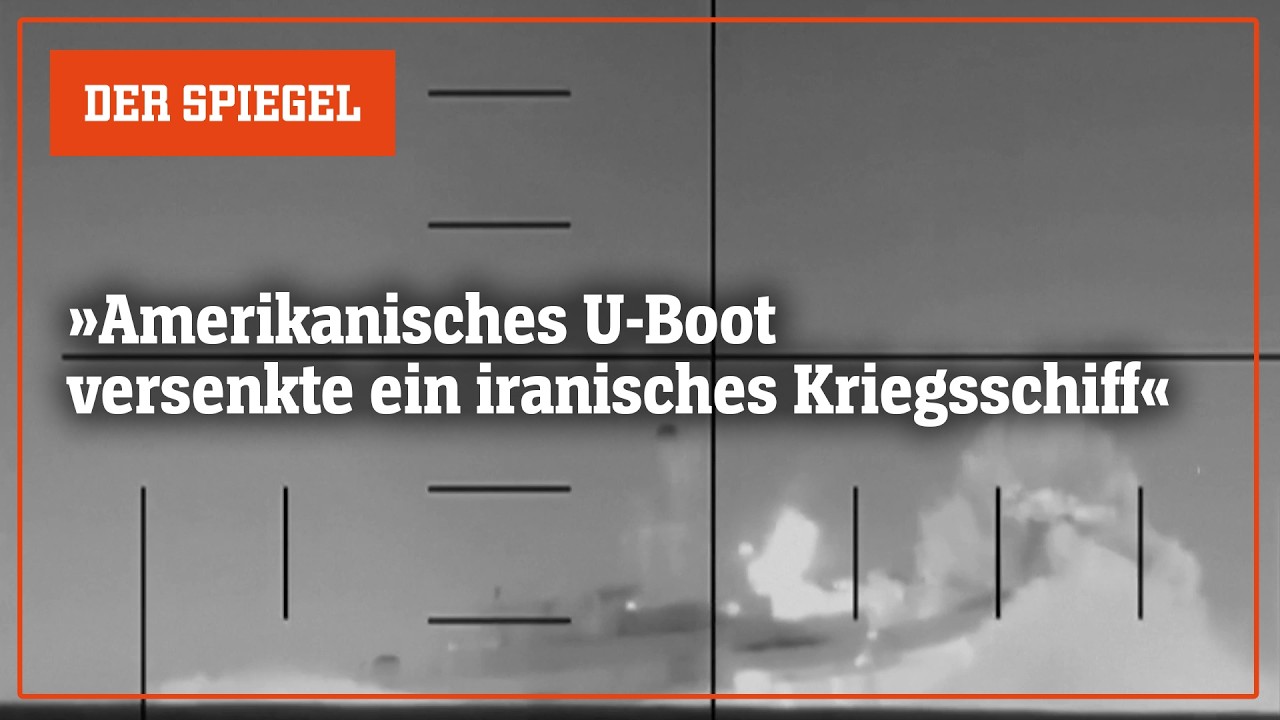 Hegseth bestätigt: U-Boot-Angriff auf iranische Fregatte | DER SPIEGEL