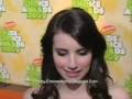 Emma Roberts En Los Kids Choice Awards 2009 Entrevista