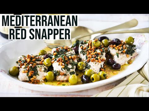 Mediterranean Red Snapper in 20 Minutes!!