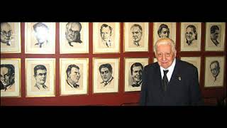 José Gobello con Lionel Godoy en La noche con amigos. Radio El Mundo, 4 de enero de 1981