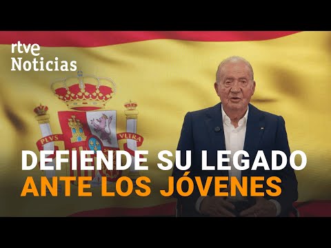 King Juan Carlos I releases a video aimed at young people two days before his memoirs are publish...
