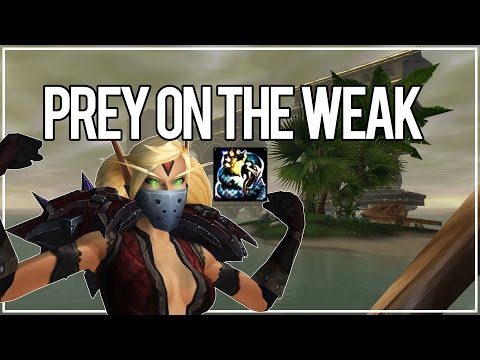Prey on the Weak Playstyle - Assassination Rogue PvP WoW Legion 7.1.5