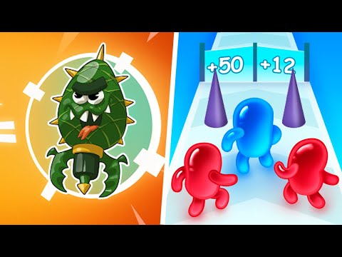 Join Blob Clash 3D | Bomb Evolution - 123456789 Gameplay Walkthrough Max Levels (Part 01)