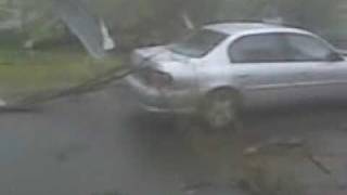 preview picture of video 'My brother's car after the tornado in Johnson City, TN (April 9, 2011)'