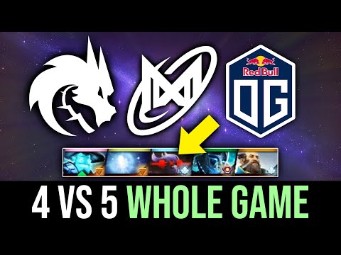 NEVER GIVE UP in Dota — Yatoro, ATF vs iLTW 4v5 whole game