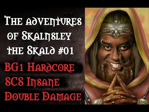 [#BG-Skald-01] Baldur's Gate challenge run - Skalnsley the Skald episode 1
