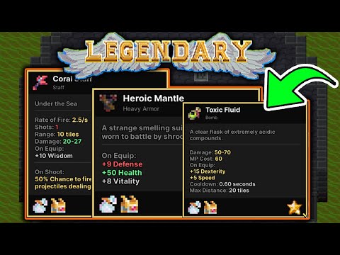 How To Find ALL LEGENDARY Weapons & Armor In Pixel Quest 1-4