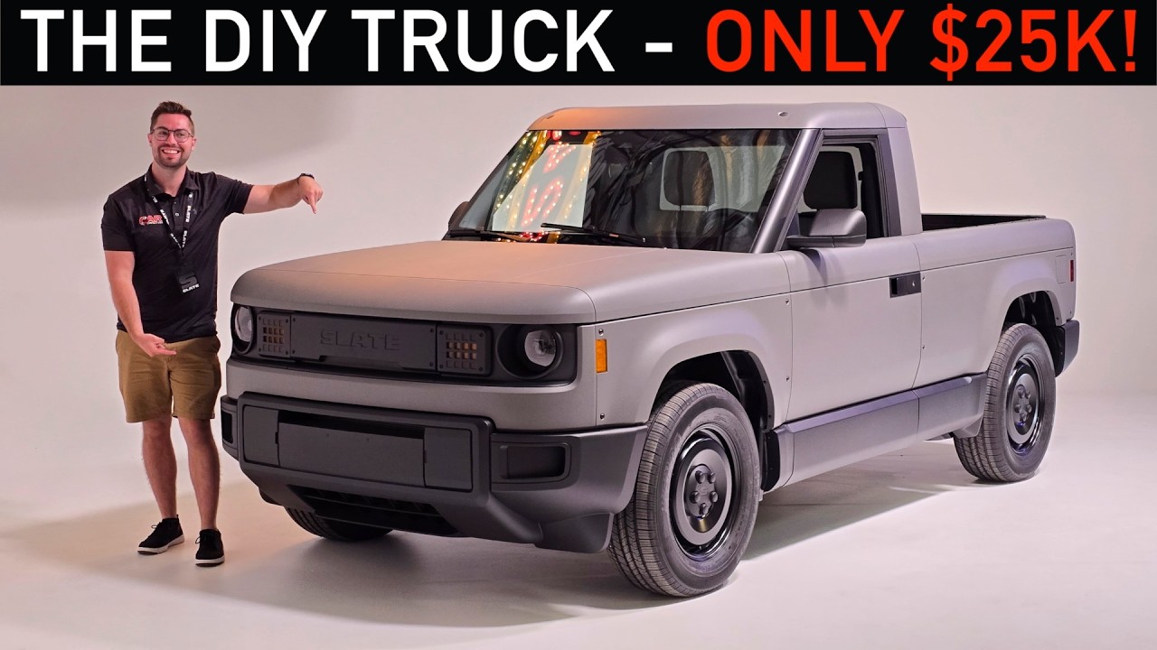 2027 Slate Truck -- Meet the NEW Customizable, Bare-Bones Truck for ONLY $25,000!