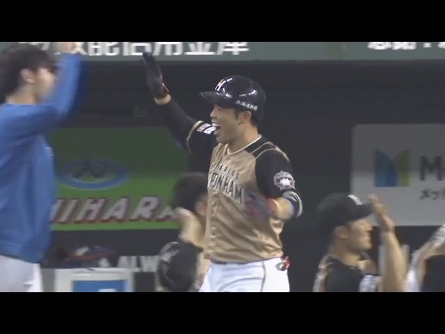 【9回表】値千金の一発!! ファイターズ・近藤 右中間への3ランホームランで同点!! 2019/7/28 L-F