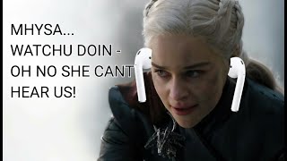 I put Mhysa soundtrack over daenerys burning kings landing scene