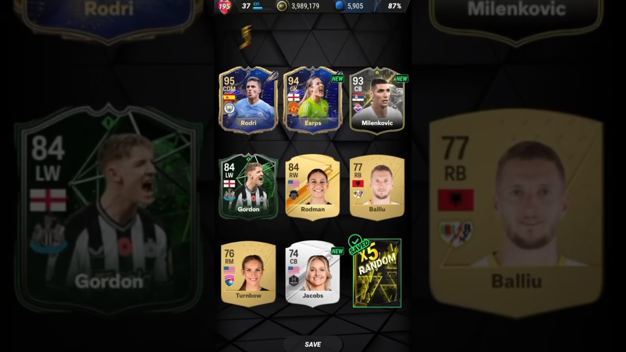 My Recent Pack Luck in MADFUT 24 @Mr_Nook123 #fyp #football #madfut #packluck #shorts #edit