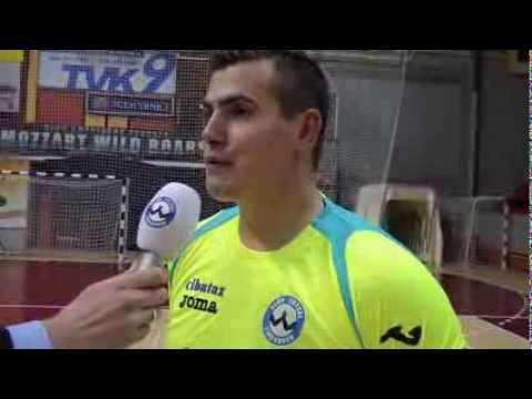 UEFA Futsal Cup - Interviews direct na CFE - Vegakameratene (Carmelo Nieddu en Pieter Grimmelius)