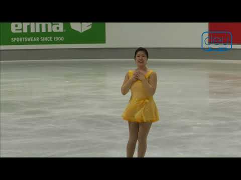 Stephanie HAO. Oberstdorf 2018. Silver Ladies I Artistic. 6 place