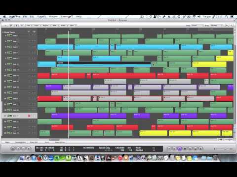 Logic Pro 9 - Force Legato & Overlap Correction Notes & Regions SPEED TIP
