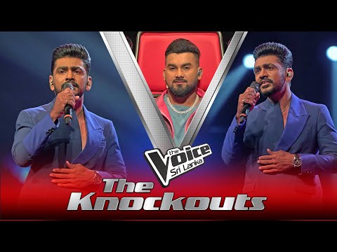 Eranga Withanage | Matath Kaviyak Liyanna (මටත් කවියක් ලියන්න) | The Knockouts | The Voice Sri Lanka