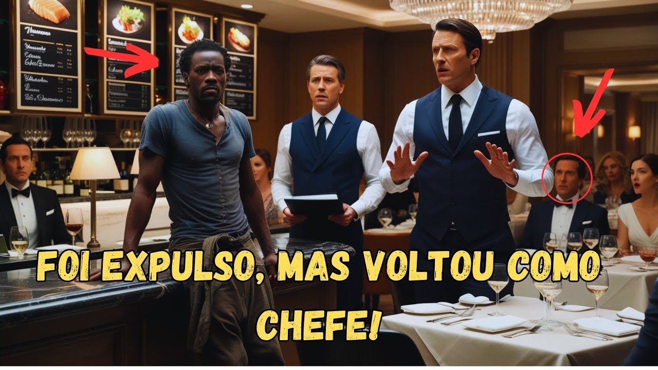 Gerente Racista nega COMIDA a um Negro sem teto, 7 minutos depois ele compra o Restaurante