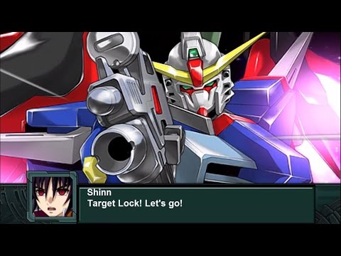 Super Robot Wars Z2: Saisei Hen - Destiny Gundam All Attacks (English Subs)