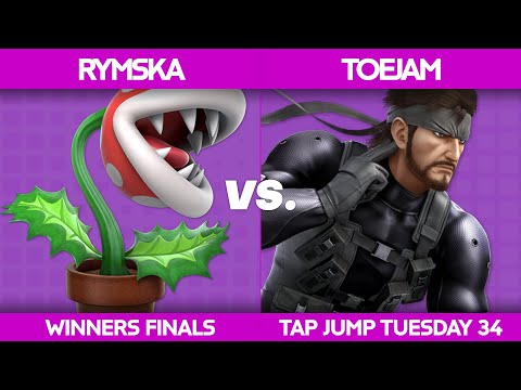 Tap Jump Tuesday 34 - Rymska (Piranha Plant) vs ToeJam (Snake) - Winners Finals