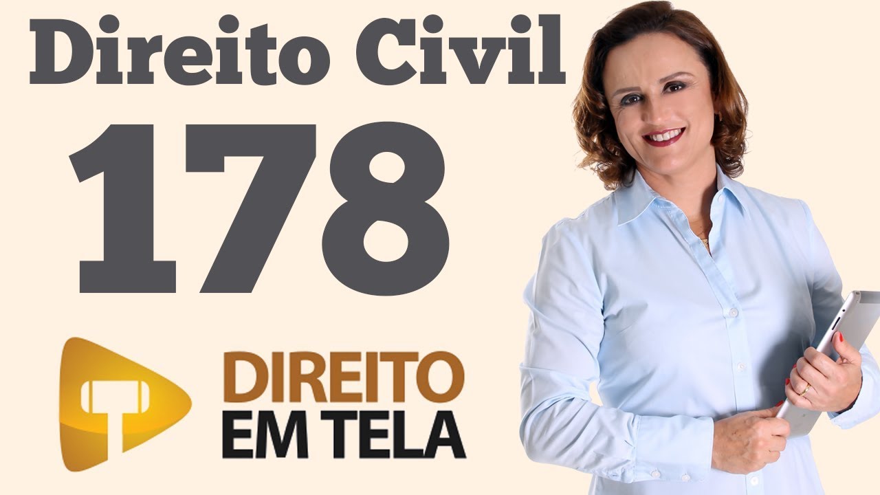 Direito civil - Aula 178 - Entendendo Decadência - Prazo de Decadência Código Civil