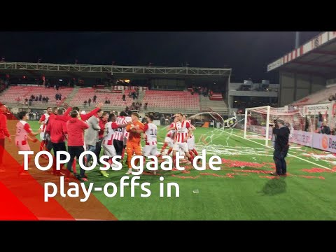 Feest in Oss, TOP gaat de play-offs in
