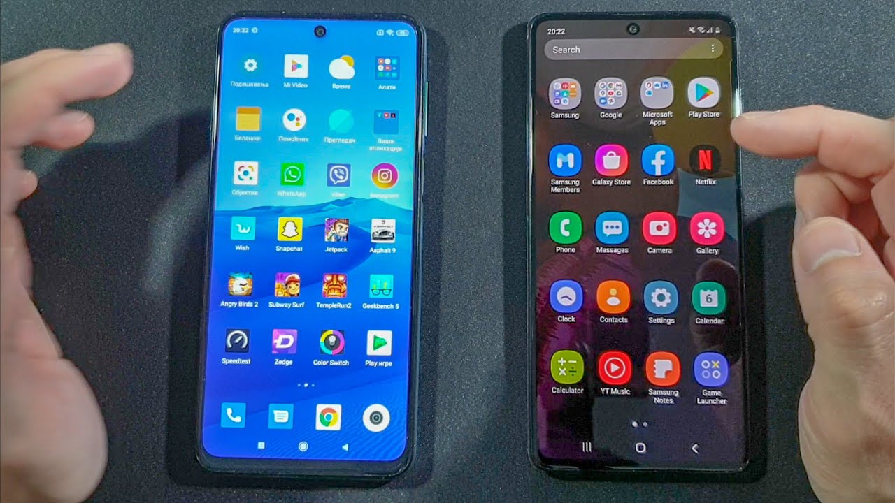 Xiaomi Redmi Note 9 Pro vs Samsung A71 Comparison Speed Test