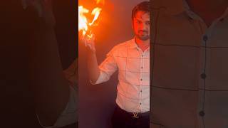 Fire hand anyone can do | Hold Fire on hand | Science experiment #shorts