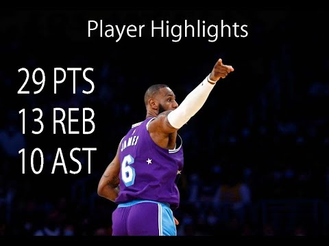 Lebron James Highlights vs New York Knicks | 29 PTS; 13 REB; 10 AST (FEB 05)