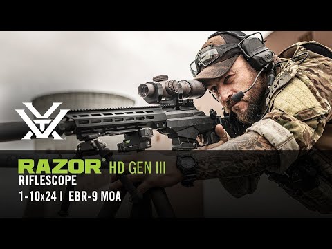 VORTEX RAZOR® HD GEN III 1-10X24 FFP EBR-9C MOA RETICLE EXPLAINED