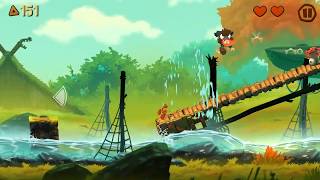 Offline Android Platformer With Beautiful Graphics - Oddmar Gameplay part 1