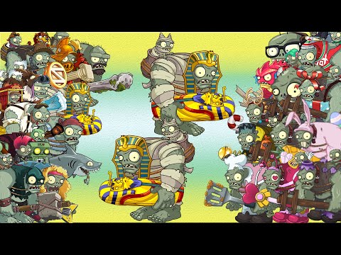 PvZ2 Gargantuar Vs Gargantuar Vs Zombie #24