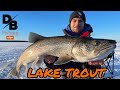 Video Thumbnail for LAKE ATHAPAPUSKOW LAKE TROUT! With Mac Mulligan ( Underwater footage)