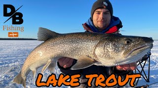LAKE ATHAPAPUSKOW LAKE TROUT! With Mac Mulligan ( Underwater footage)