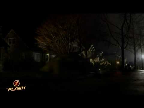 The Flash 1x17 - Reverse Flash Real Face - 15 Years Ago scene