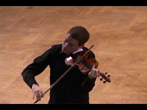 J. S. Bach: Sonata for solo violin in g minor, Adagio (Kristóf Baráti)