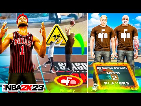 2 TOXIC POST SCORERS PULLED UP ON MY 60 GAME WIN STREAK! 100 WIN % POST SCORER vs ISO BUILD NBA2K!